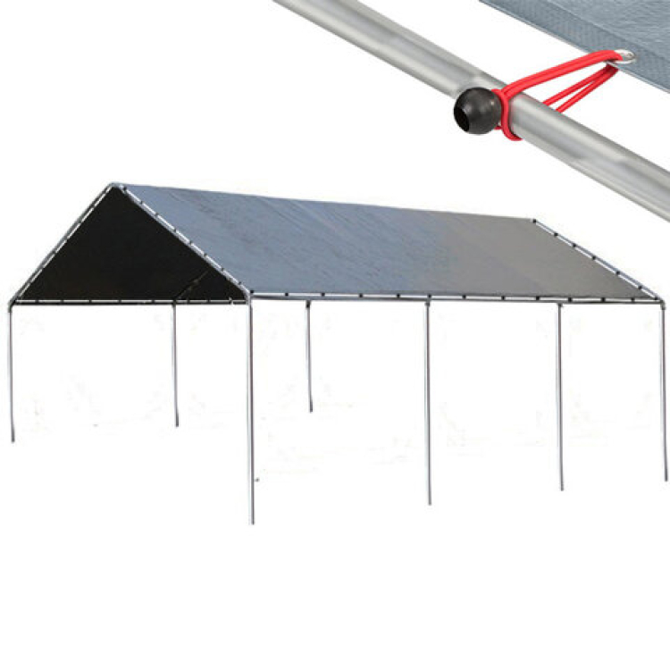 20x20 Canopy w/ Grey Tarp