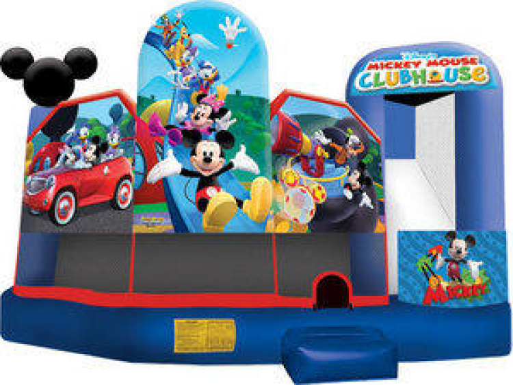 Mickey Park 5-in-1 Bounce House Combo